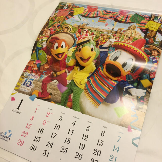 Disney 未使用 非売品 東京ディズニーリゾート17年カレンダー ファン必見 の通販 By まつたけ S Shop ディズニーならラクマ