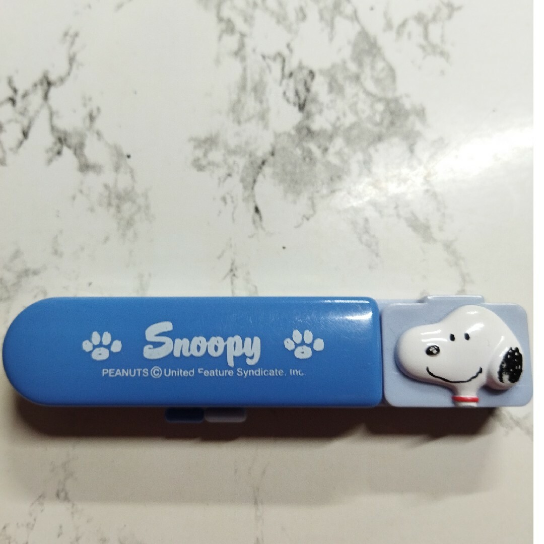 SNOOPY(スヌーピー)のスヌーピー　印鑑ケース　SNOOPY インテリア/住まい/日用品の文房具(印鑑/スタンプ/朱肉)の商品写真