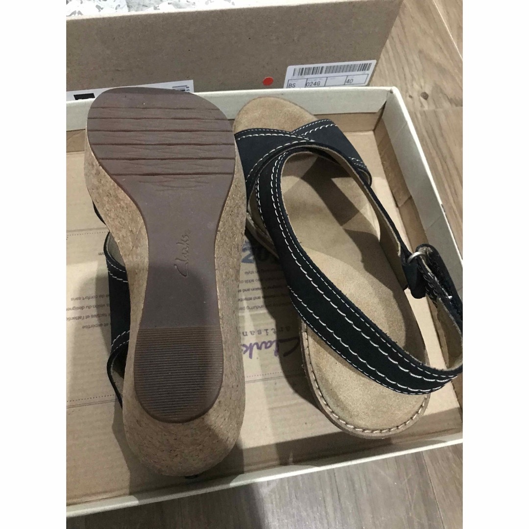 Clarks(クラークス)の【Clarks】ステッチサンダル レディースの靴/シューズ(サンダル)の商品写真