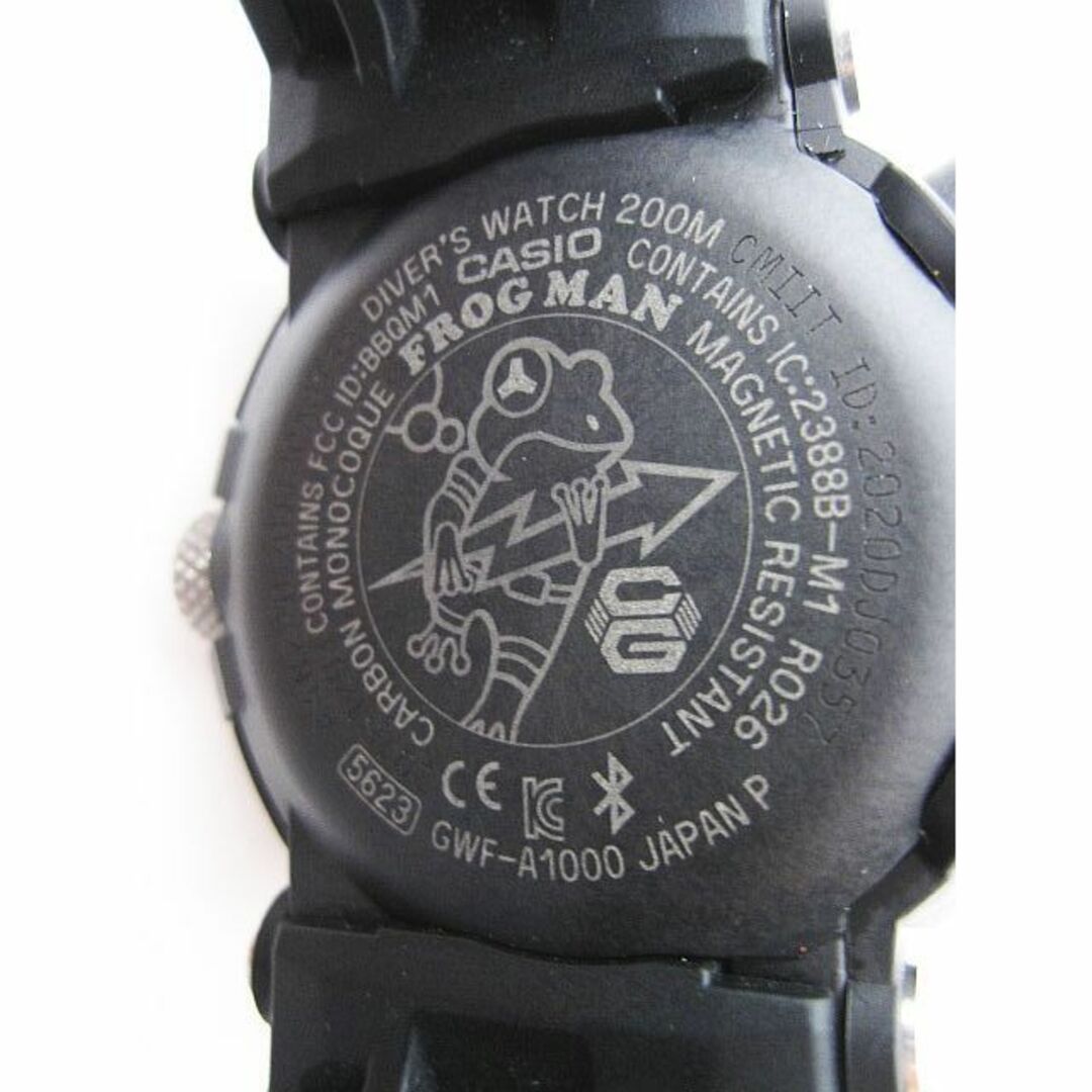 CASIO(カシオ)の【極美品】GWF-A1000-1AJF アナログ FROGMAN(フロッグマン) メンズの時計(腕時計(アナログ))の商品写真
