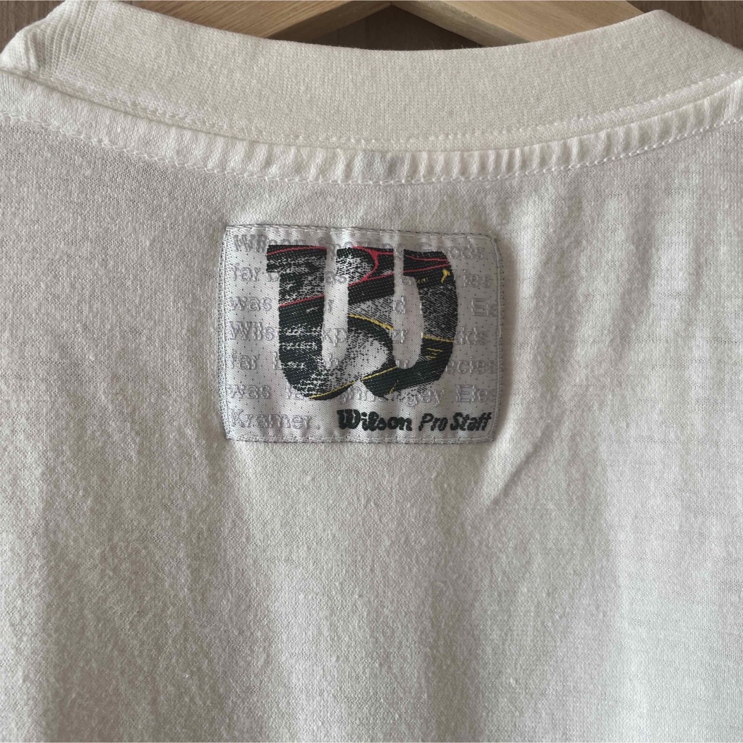 wilson(ウィルソン)の90s ヴィンテージ  Wilson Tシャツ　ビックザイズ メンズのトップス(Tシャツ/カットソー(半袖/袖なし))の商品写真