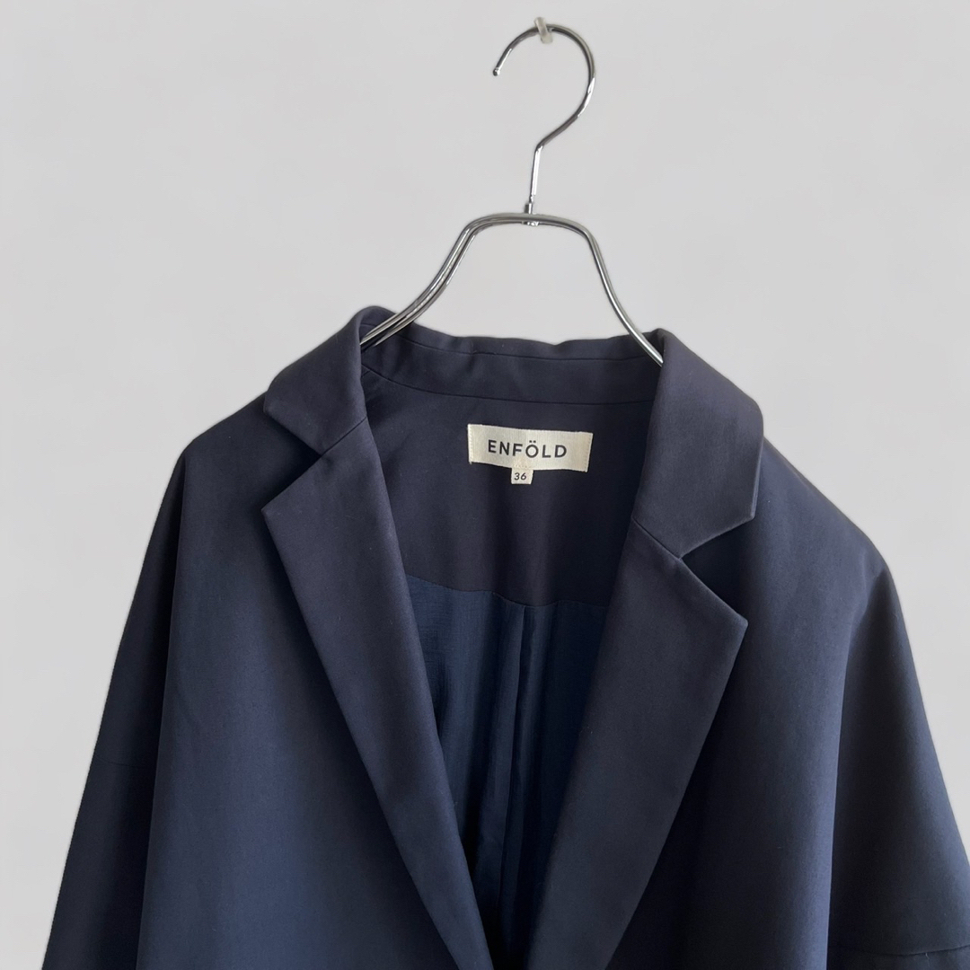 ENFOLD - 美品 ENFÖLD エンフォルド ロングコート ENFOLDの通販 by