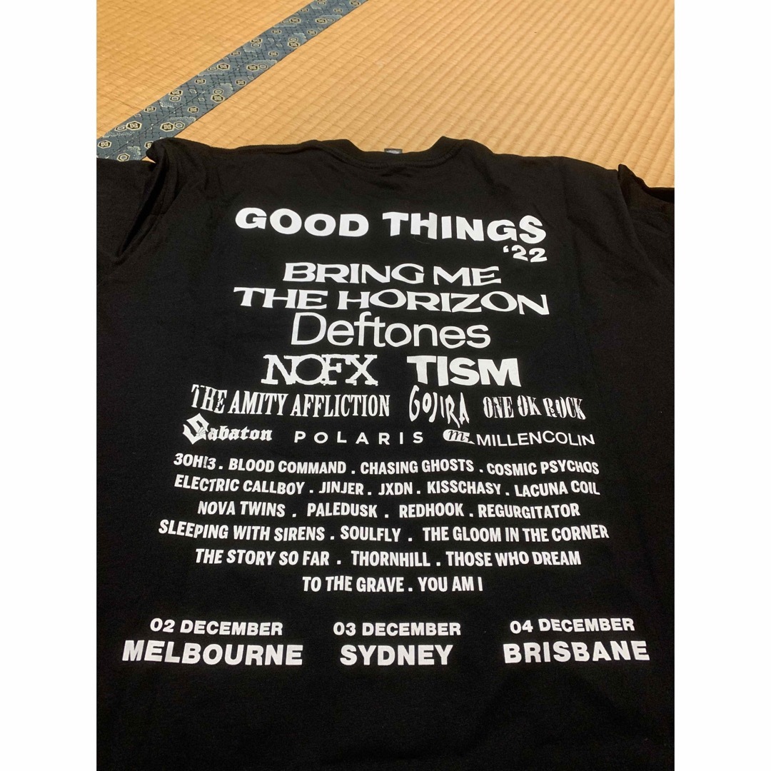 Good Things ‘22 フェスTシャツ メンズのトップス(Tシャツ/カットソー(半袖/袖なし))の商品写真