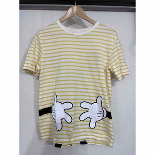 ディズニー(Disney)のディズニーミッキーマウスボーダーTシャツ(Tシャツ(半袖/袖なし))