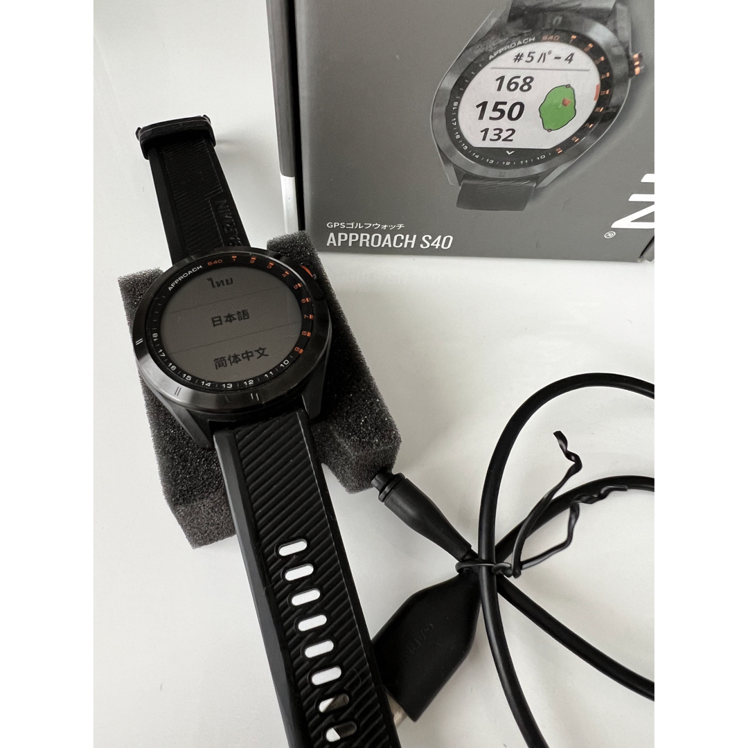 Garmin 】GPSゴルフウォッチ APPROACH S40 - その他