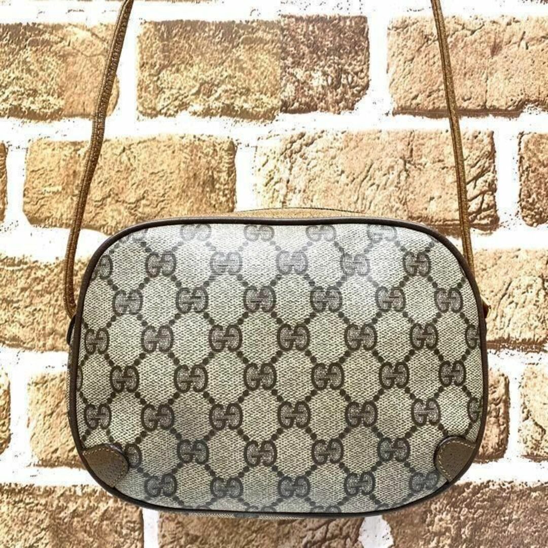 OLD GUCCI シェリーライン PVC ショルダーバッグ 5147