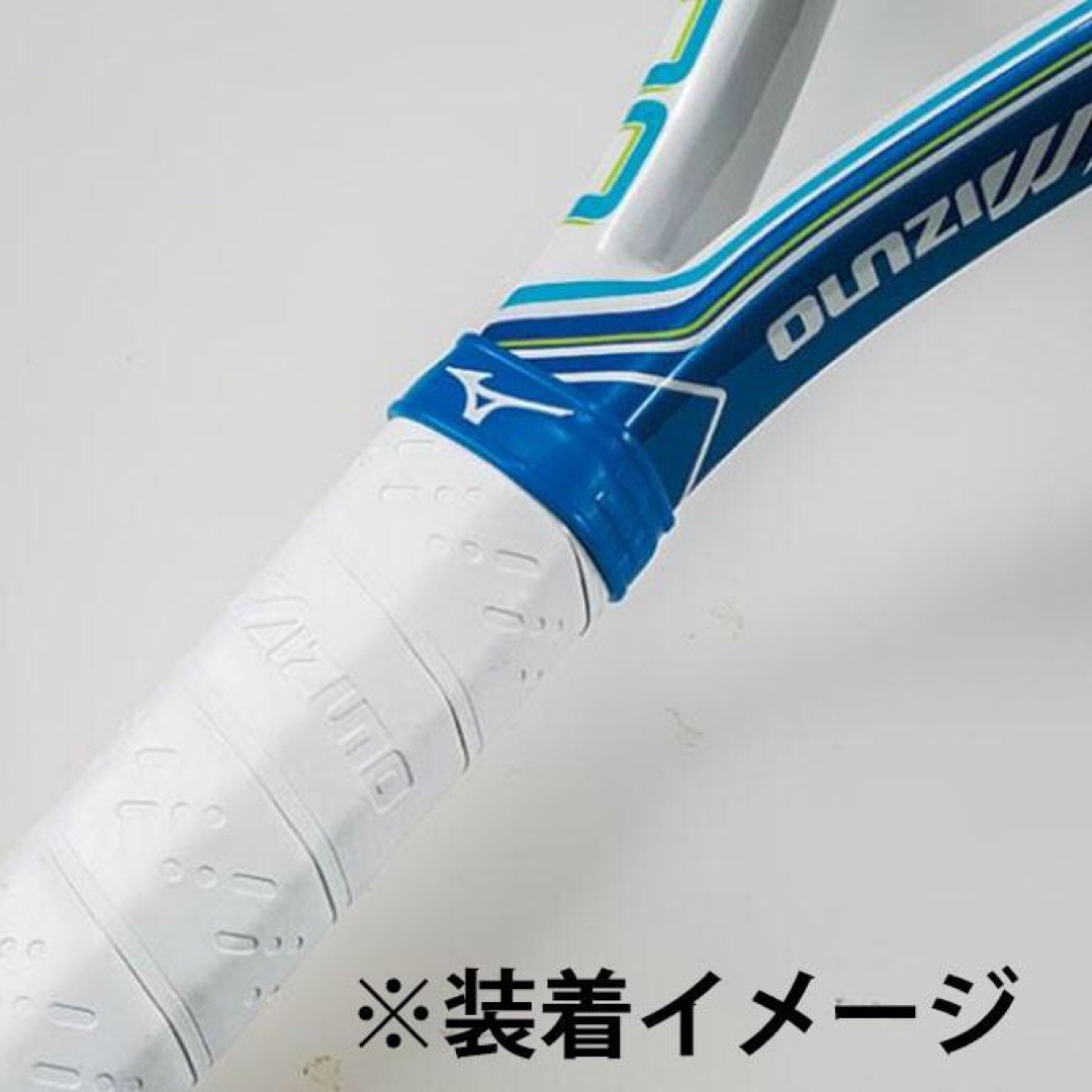 MIZUNO(ミズノ)のミズノ グリップバンド キャッピングバンド 凸マーク MIZUNO   ブルー スポーツ/アウトドアのテニス(その他)の商品写真