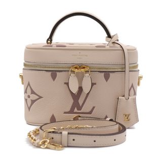 ルイヴィトン(LOUIS VUITTON)のLOUIS VUITTON ルイ ヴィトン モノグラム アンプラント ヴァニティPM ハンドバッグ M45599  モノグラムアンプラント   クレーム ボワドローズ  化粧ポーチ バニティバッグ 2WAY チェーン 【本物保証】(ハンドバッグ)