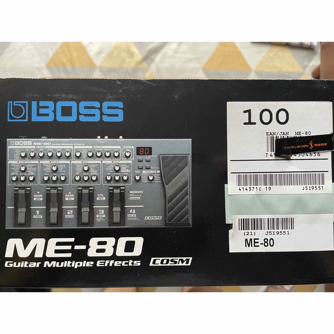 BOSS(ボス)のBOSS ME 80 ギターエフェクター 楽器のギター(エフェクター)の商品写真