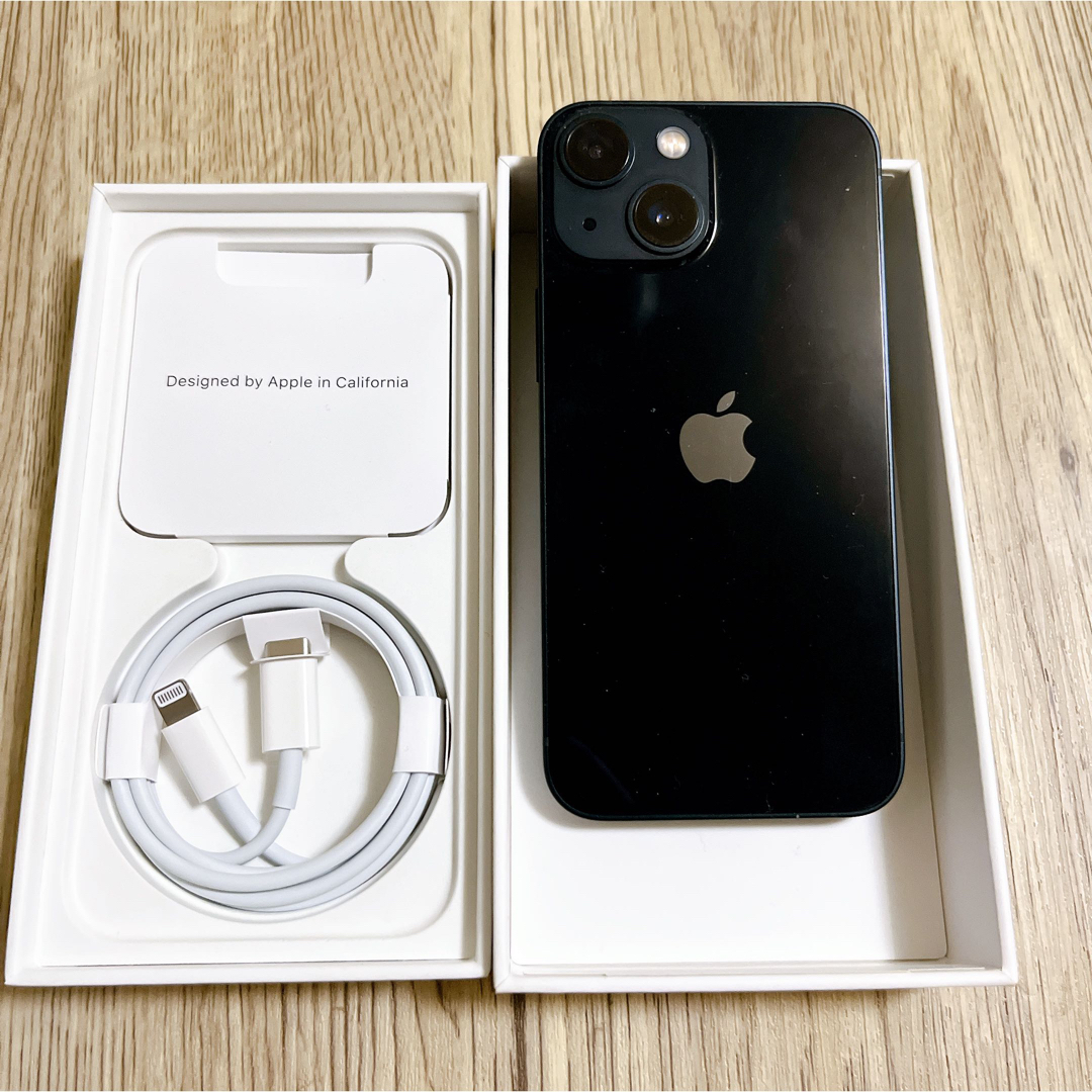 iPhone(アイフォーン)の【Apple】iPhone 13 mini ミッドナイト 128GB スマホ/家電/カメラのスマートフォン/携帯電話(スマートフォン本体)の商品写真