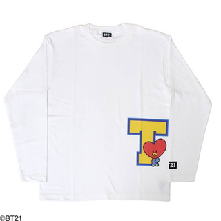 ビーティーイシビル(BT21)のBT21 ロングTシャツ TATA(Tシャツ(半袖/袖なし))