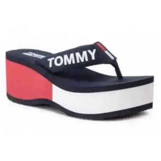 トミーヒルフィガー(TOMMY HILFIGER)の値引中 新品 送料込 Tommy Jeans レトロ サンダル 23.5cm(サンダル)