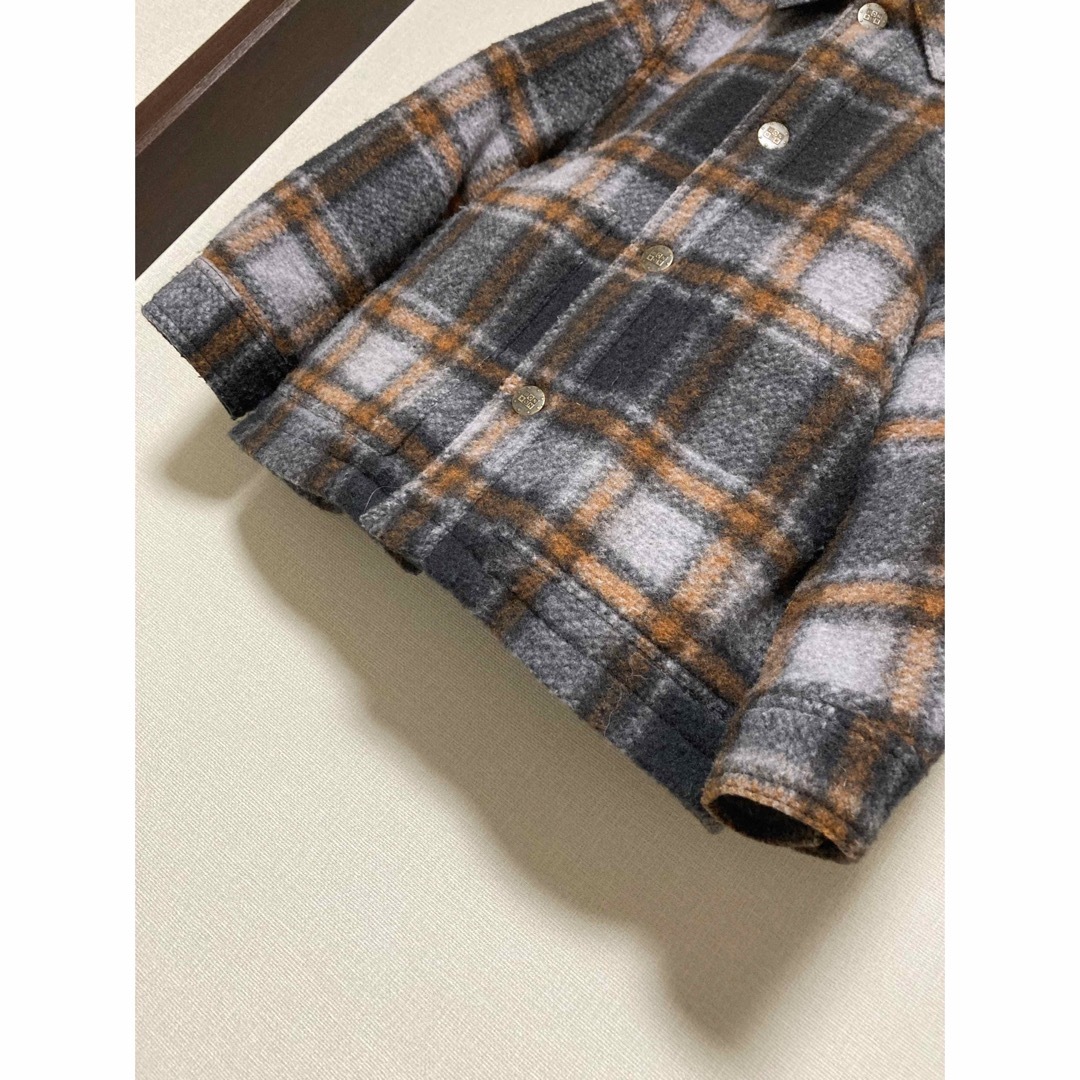 Bonpoint(ボンポワン)のBONTON 中綿ジャケット フード付き キッズ/ベビー/マタニティのキッズ服男の子用(90cm~)(ジャケット/上着)の商品写真