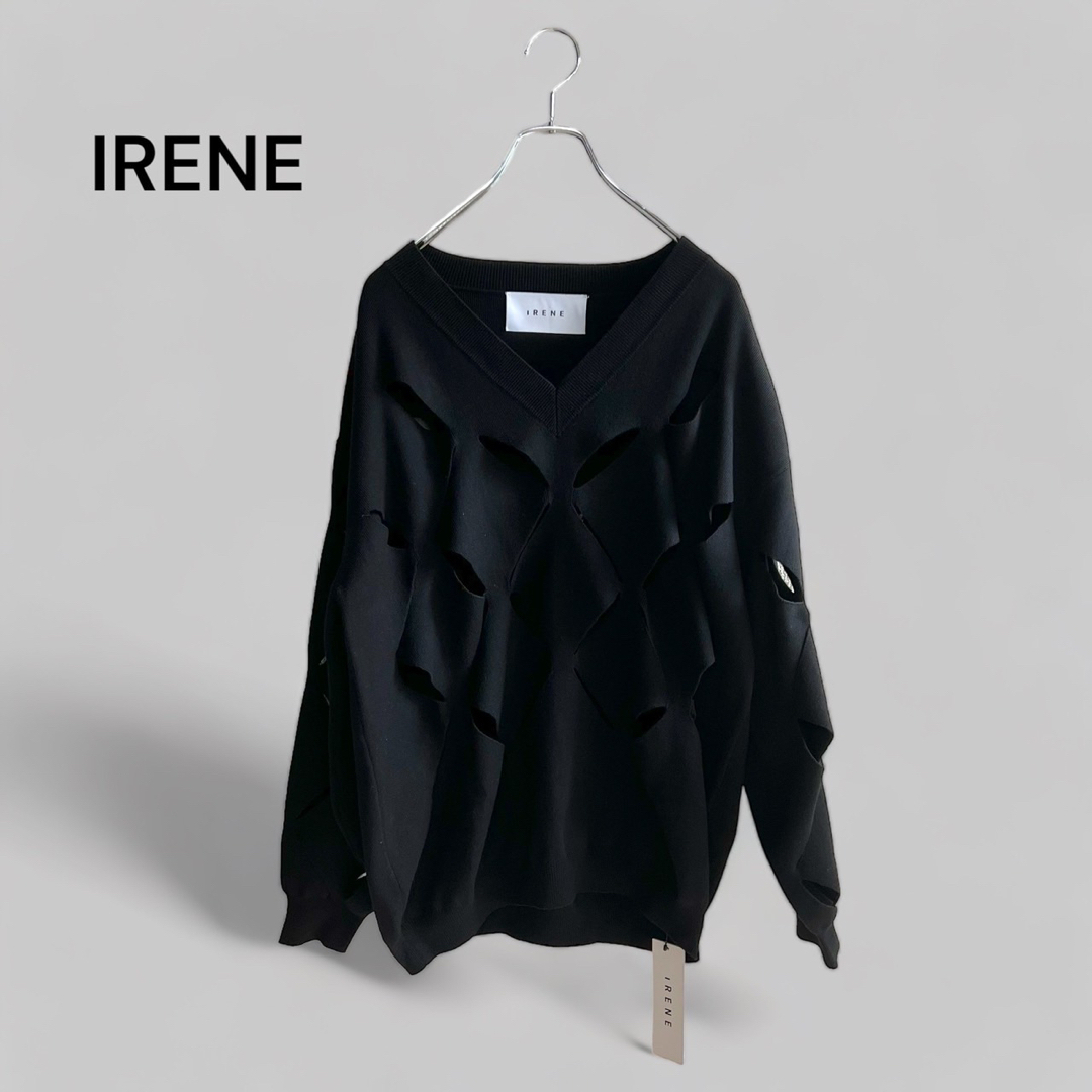 irene】アイレネ Argyle Slit Pullover Knit abitur.gnesin-academy.ru