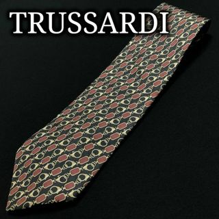 トラサルディ(Trussardi)のトラサルディ 金具 ダークグレー ネクタイ A104-F26(ネクタイ)