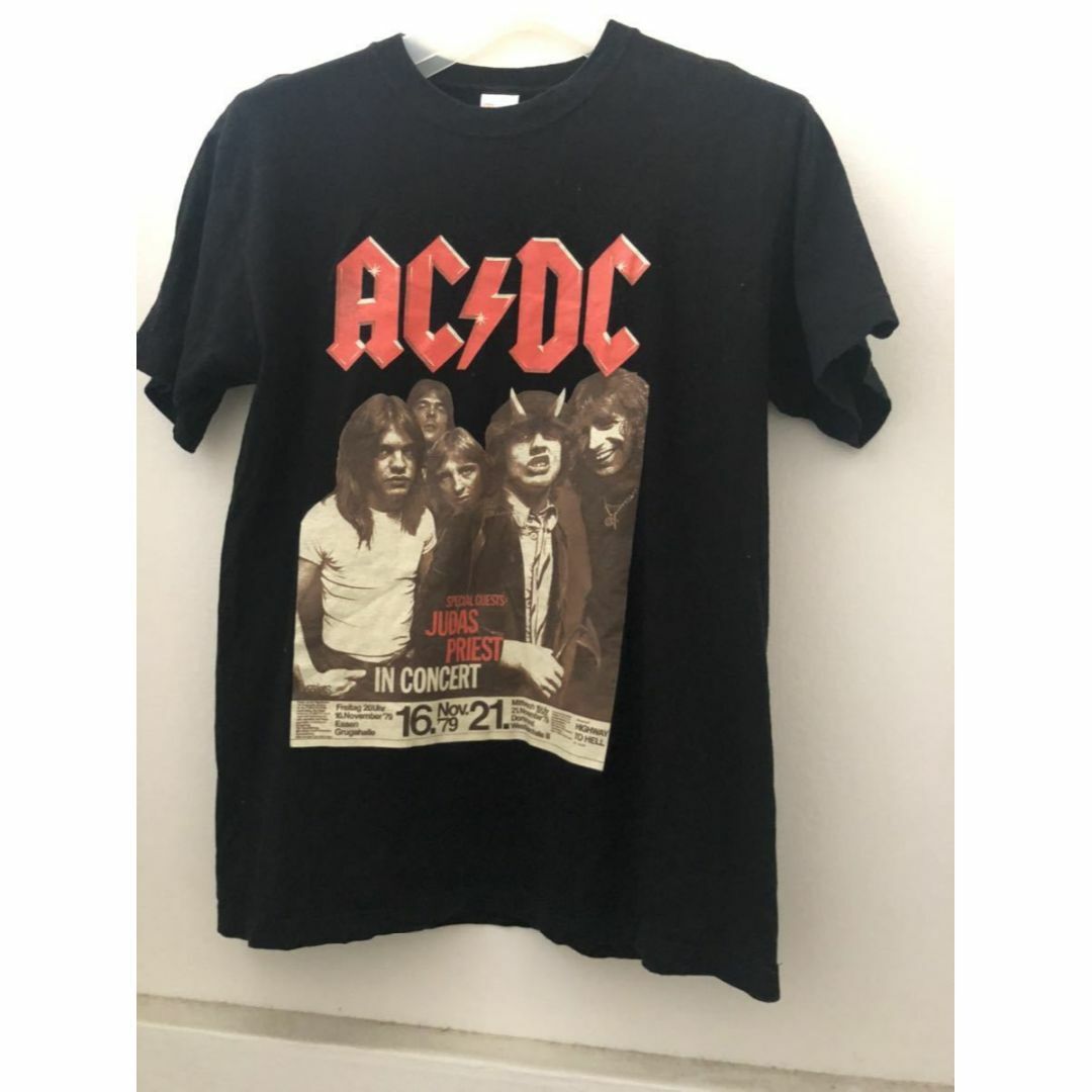 AC/DC Tシャツ① M ブラック JUDAS PRIEST