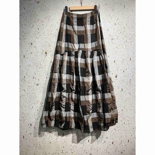 トゥデイフル(TODAYFUL)のこぶんさん専用TODAYFUL Chambray Check Skirt(ロングスカート)