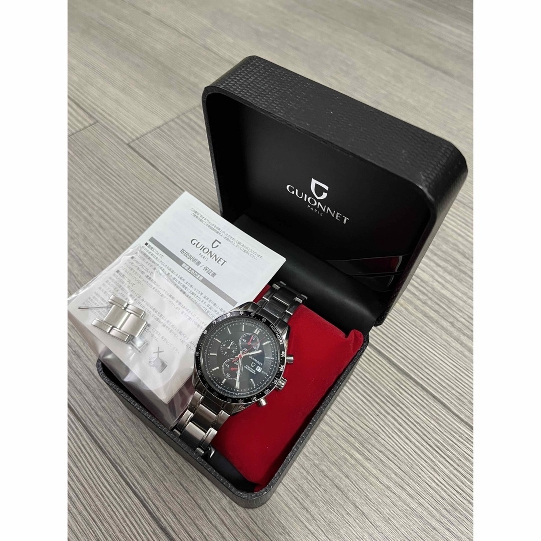 ギオネ GUIONNET メンズウオッチ  腕時計 メンズの時計(腕時計(アナログ))の商品写真