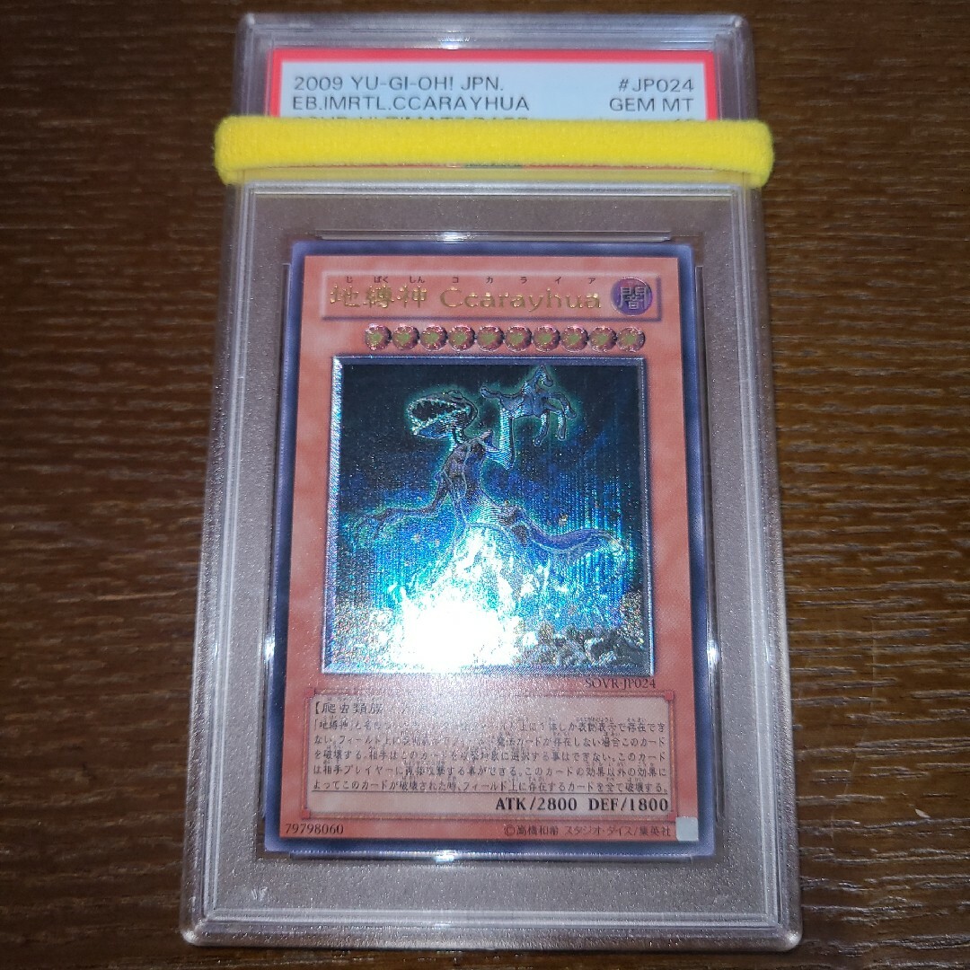 遊戯王 地縛神Ｃｃａｒａｙｈｕａ レリーフ PSA10 www.krzysztofbialy.com