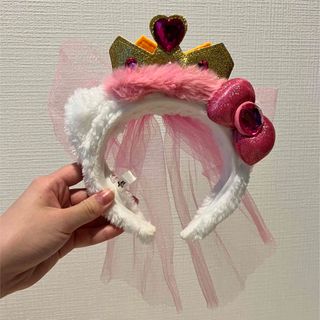 ユニバーサルスタジオジャパン(USJ)の【USJ】キティちゃんカチューシャ🎀👑（アレンジ有り）(キャラクターグッズ)