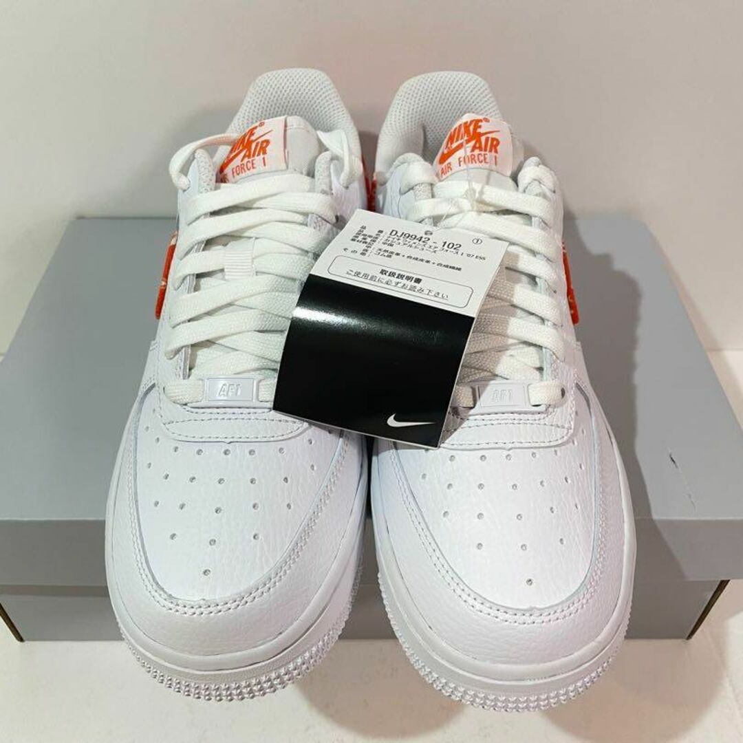 NIKE - 【新品】23.5 cm Nike WMNSエアフォース1ロー オレンジ