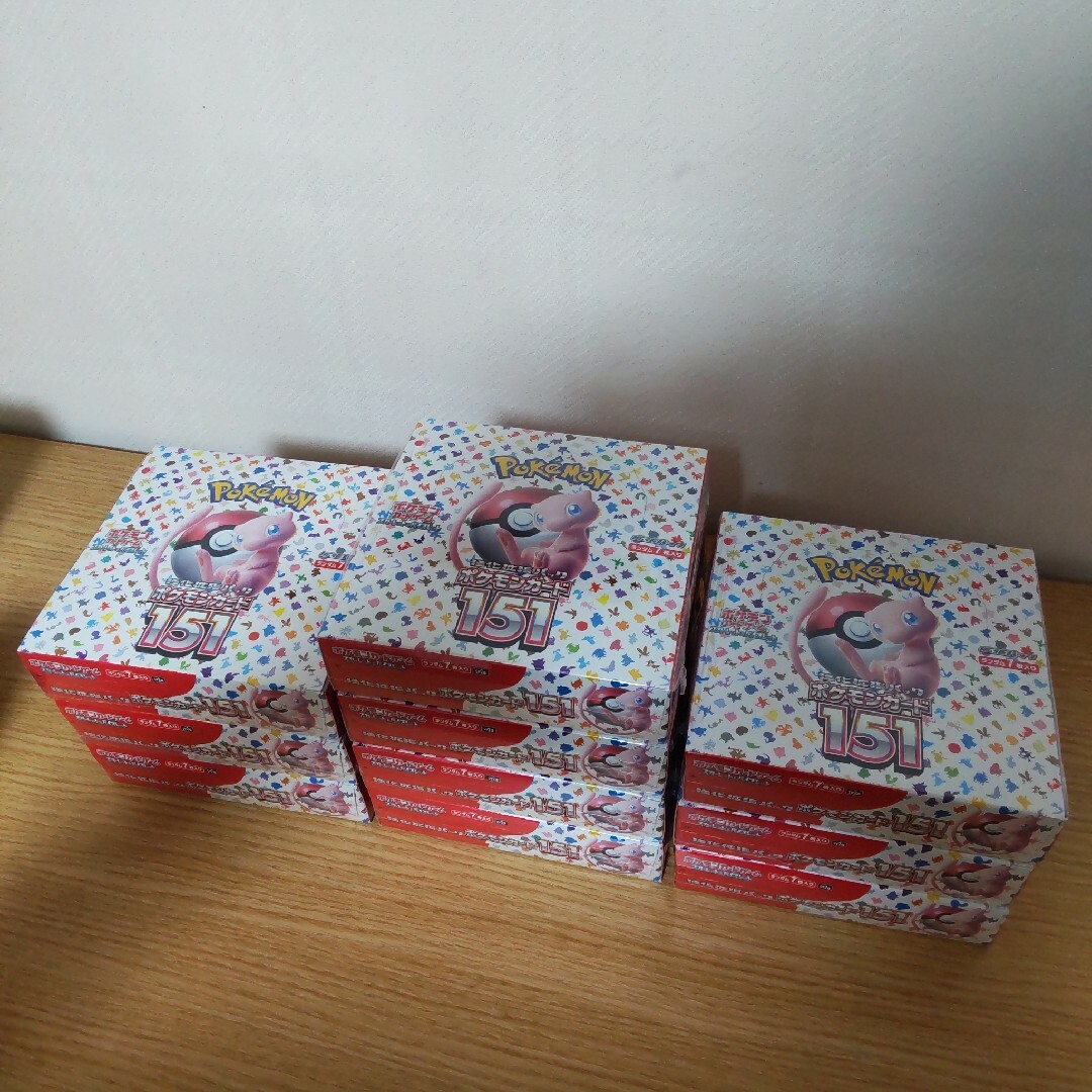 ポケモンカード 151 10BOX シュリンク付き 新品未開封