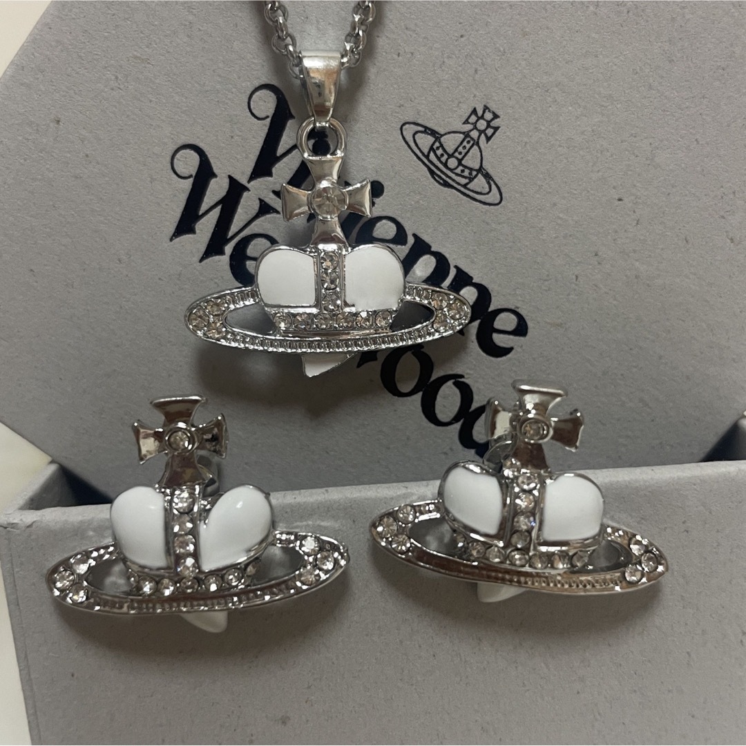 Vivienne Westwood - DIAMANTE HEART ディアマンテ ハート ネックレス