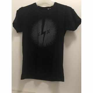 ユニクロ(UNIQLO)のAC/DC Tシャツ② コピーライトあり S ブラック UT Uniqlo(Tシャツ/カットソー(半袖/袖なし))