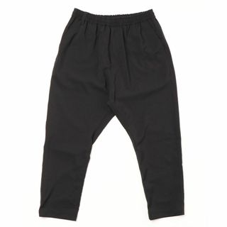 ホワイトマウンテニアリング(WHITE MOUNTAINEERING)の22SS 新品 送込 ホワイトマウンテニアリング イージーパンツ 黒 0 日本製(スラックス)