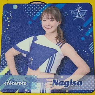 ヨコハマディーエヌエーベイスターズ(横浜DeNAベイスターズ)の横浜DeNAベイスターズ　diana　Nagisa コースター(応援グッズ)