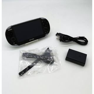 PlayStation Vita - PS Vita クリスタルブラック (初回限定版) (PCH