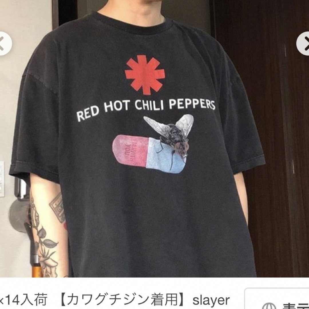 レッドホットチリペッパーズ　tシャツ