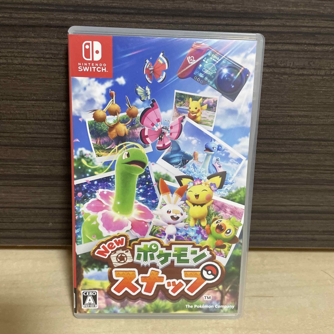 任天堂(ニンテンドウ)のNew ポケモンスナップ Switch エンタメ/ホビーのゲームソフト/ゲーム機本体(家庭用ゲームソフト)の商品写真