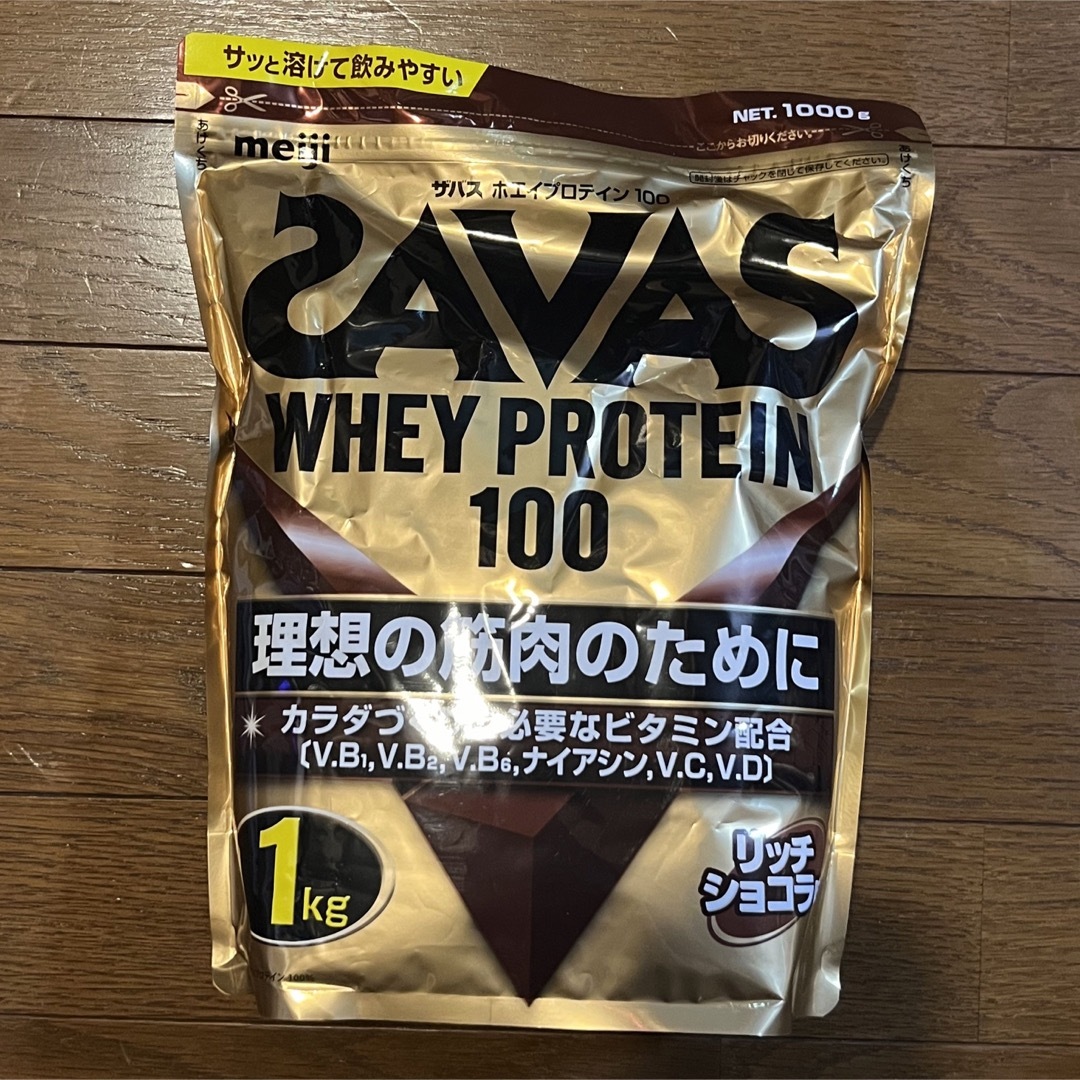 SAVAS(ザバス)のSAVAS ホエイプロテイン リッチショコラ 食品/飲料/酒の健康食品(プロテイン)の商品写真