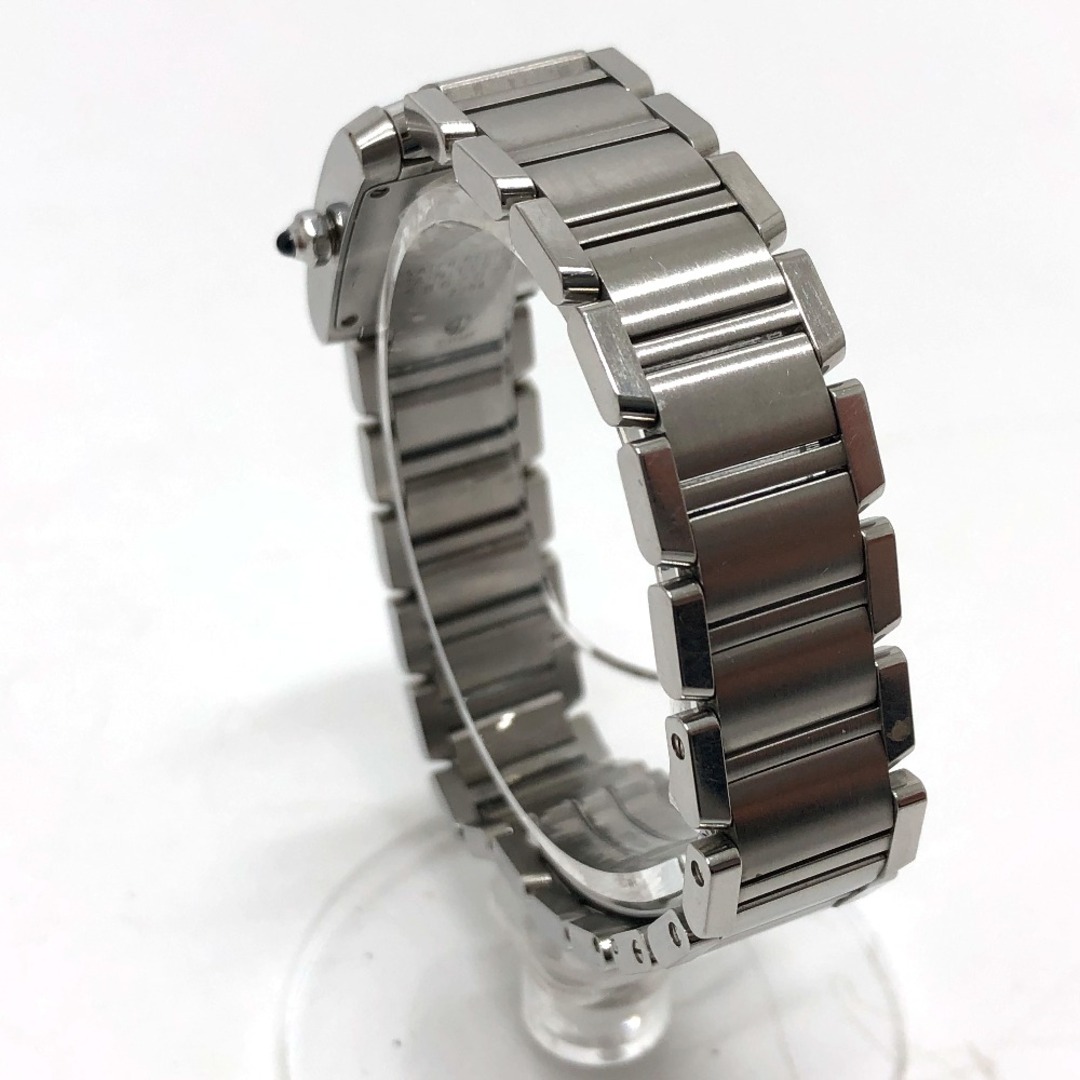 カルティエ CARTIER タンクフランセーズSM W51008Q3 クォーツ 腕時計 SS シルバー