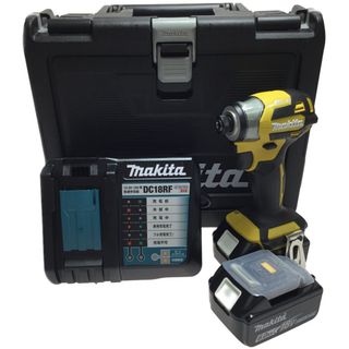 マキタ(Makita)のΘΘMAKITA マキタ インパクトドライバ 未使用品 付属品完備 TD173DRGX イエロー(その他)