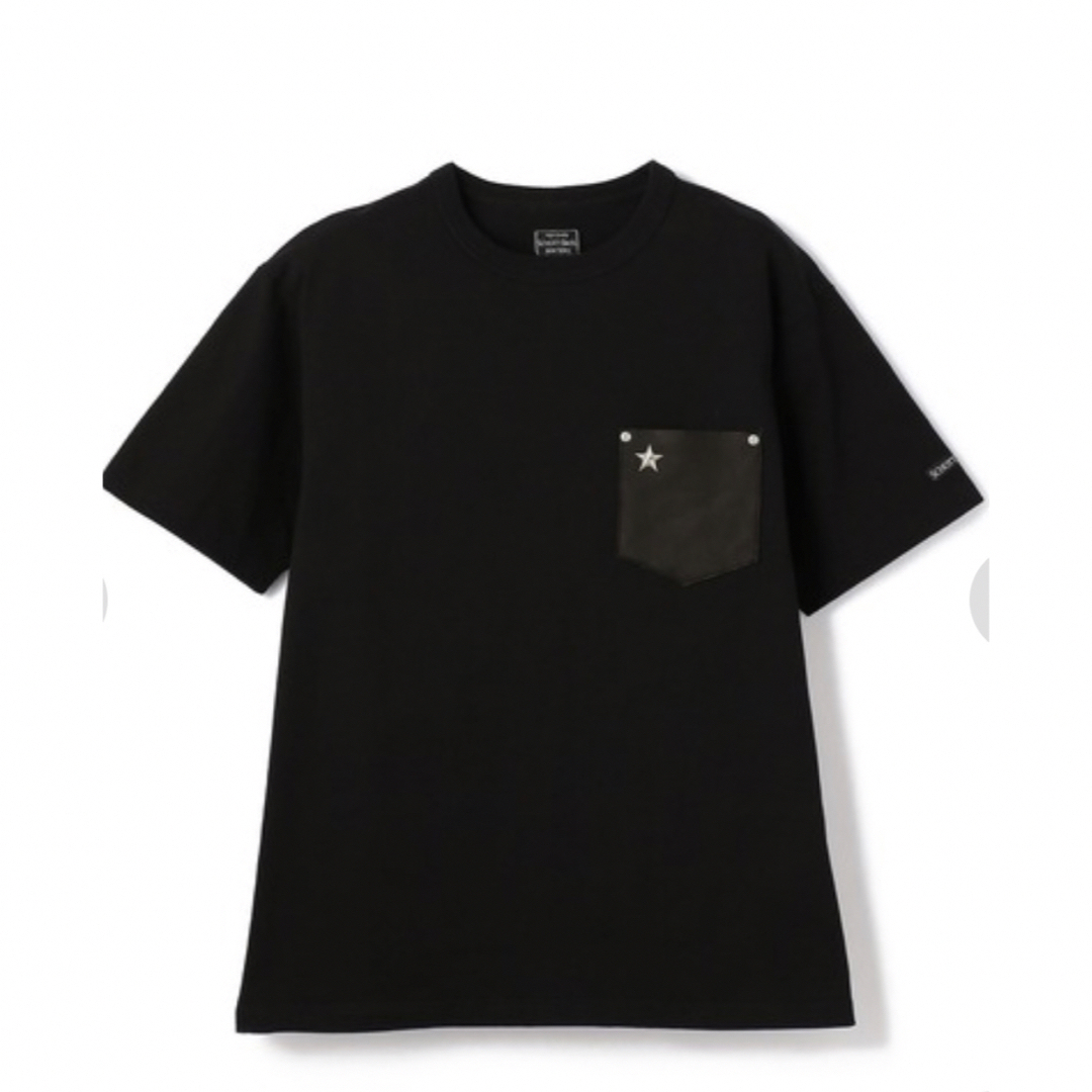 ■SCHOTT ショット スタッズ Tシャツ M 11209k08