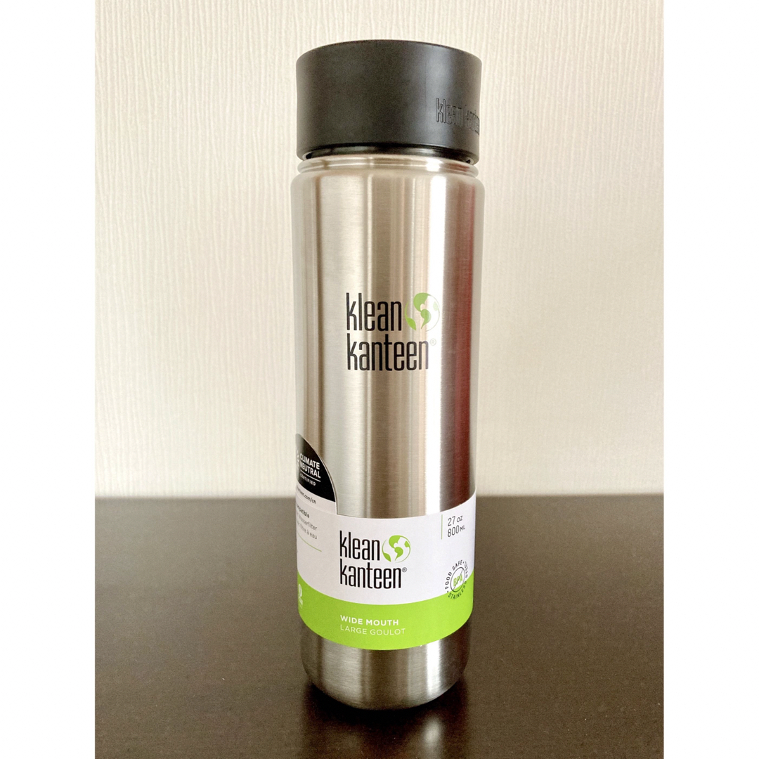 新品未使用 Klean kanteen 27oz 800ml ワイドボトル インテリア/住まい/日用品のキッチン/食器(タンブラー)の商品写真