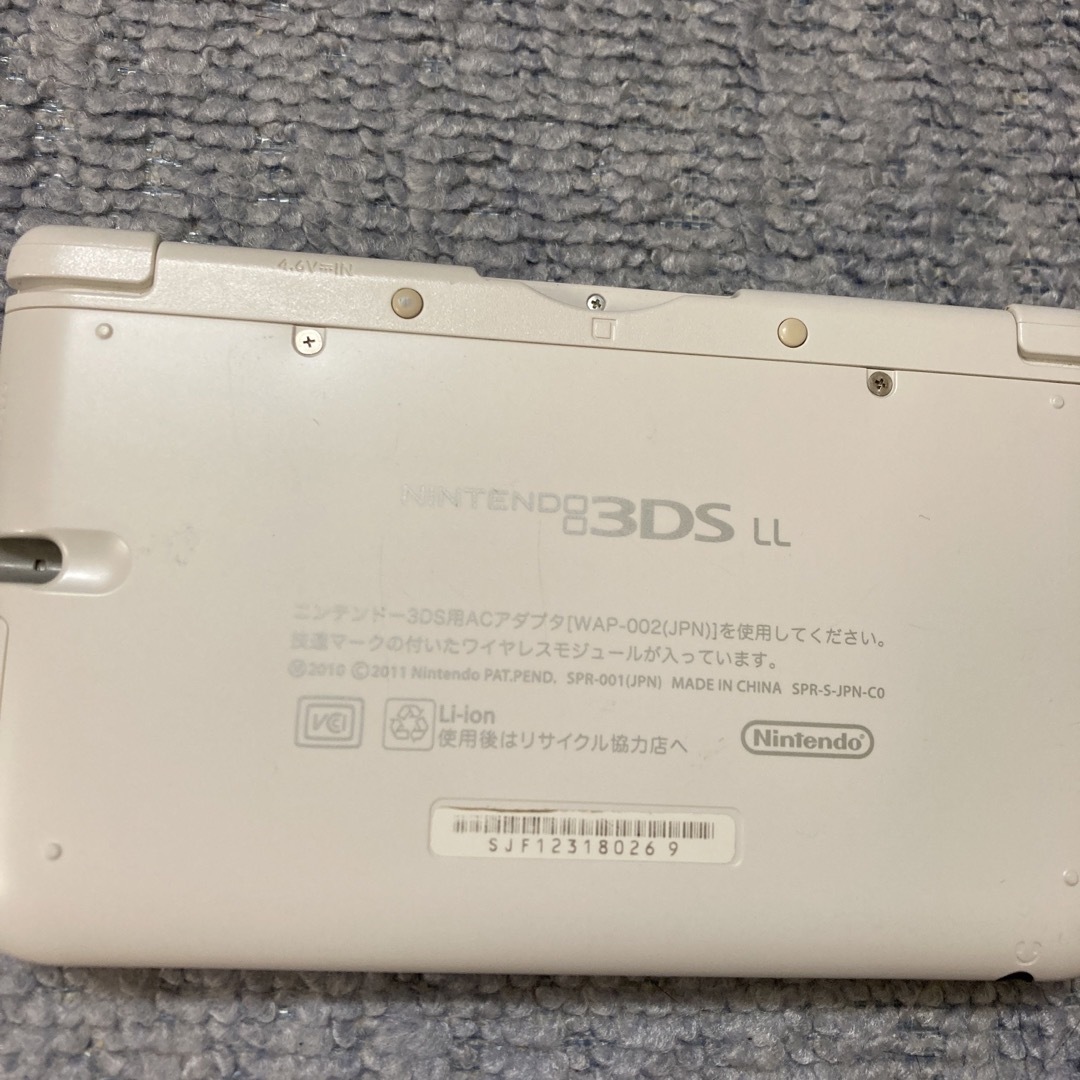 無料配達
 ニンテンドー3DS ll ポケモン - ホワイト本体セット　ポケモンバンク&ムーバーあり動作品 ゲームソフト/ゲーム機本体 5