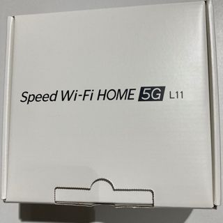 ゼットティーイー(ZTE)のspeed wi-fi home 5g l11(その他)