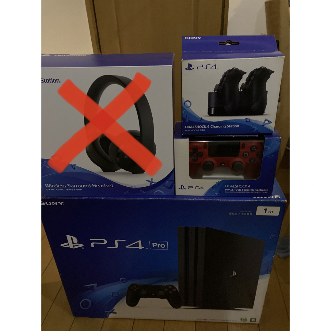 SONY PlayStation4 Pro 本体 CUH-7017BB01