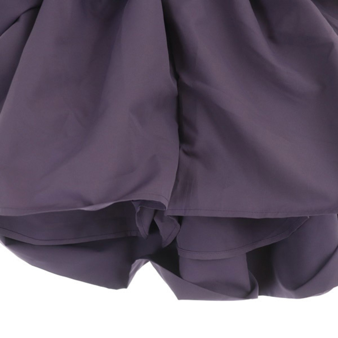 other(アザー)のトレフル スカート ミニ フレア インナーショートパンツ F 紫 パープル レディースのスカート(ミニスカート)の商品写真