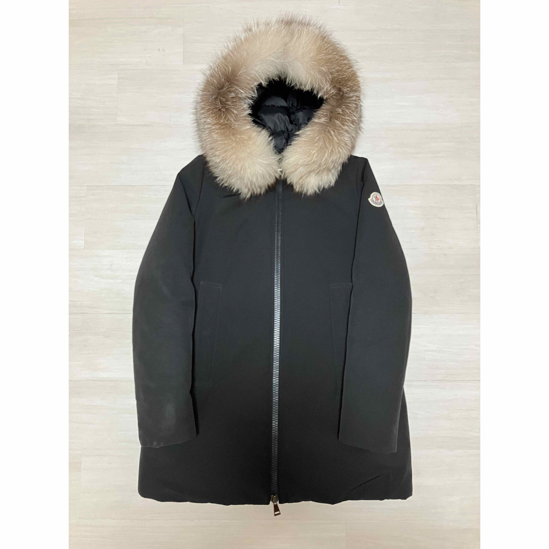 MONCLER - モンクレールBLAVET サイズ00 ブラック ファーの通販 by