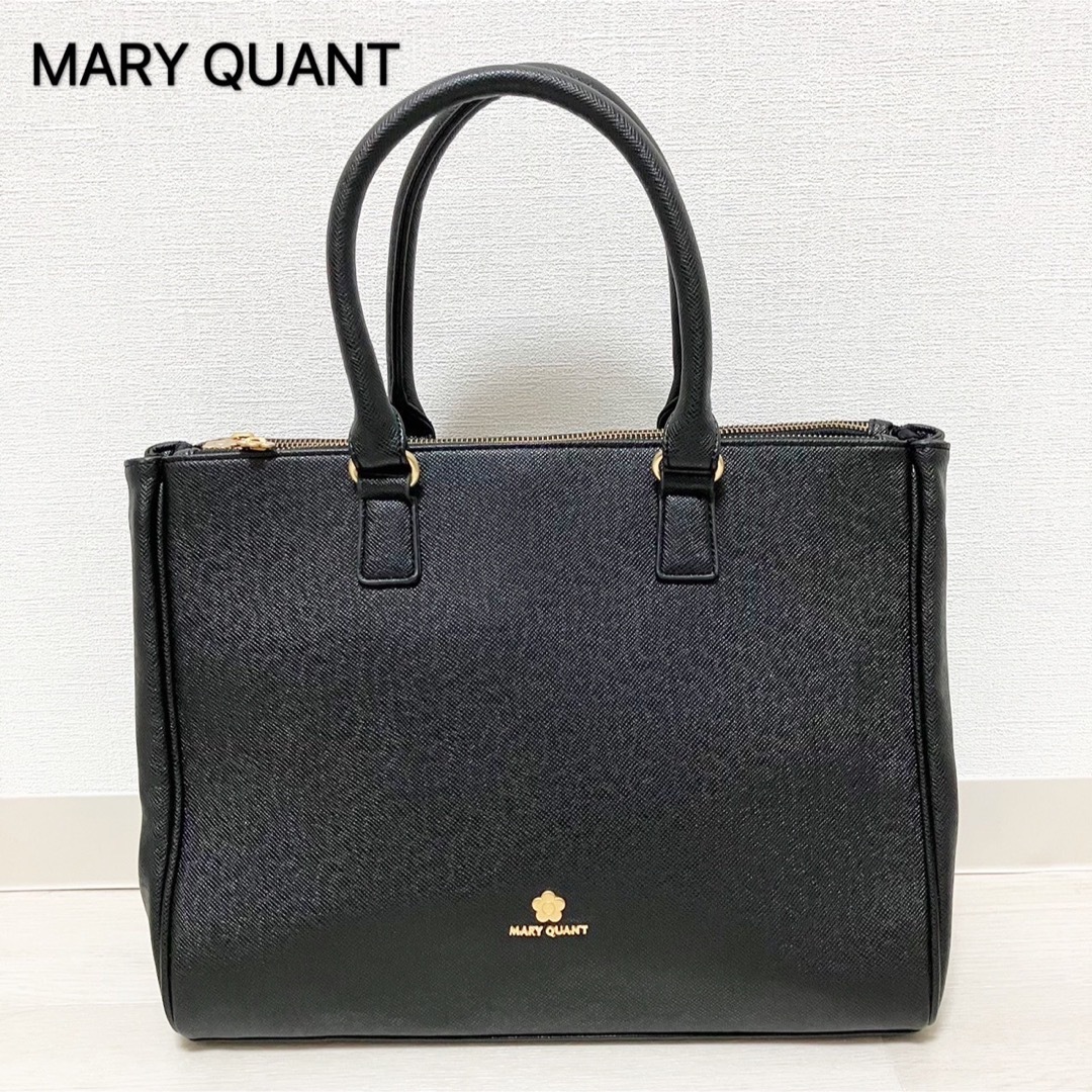 MARY QUANT(マリークワント)のマリークワント　MARY QUANT　トートバッグ　フェイクレザー レディースのバッグ(トートバッグ)の商品写真