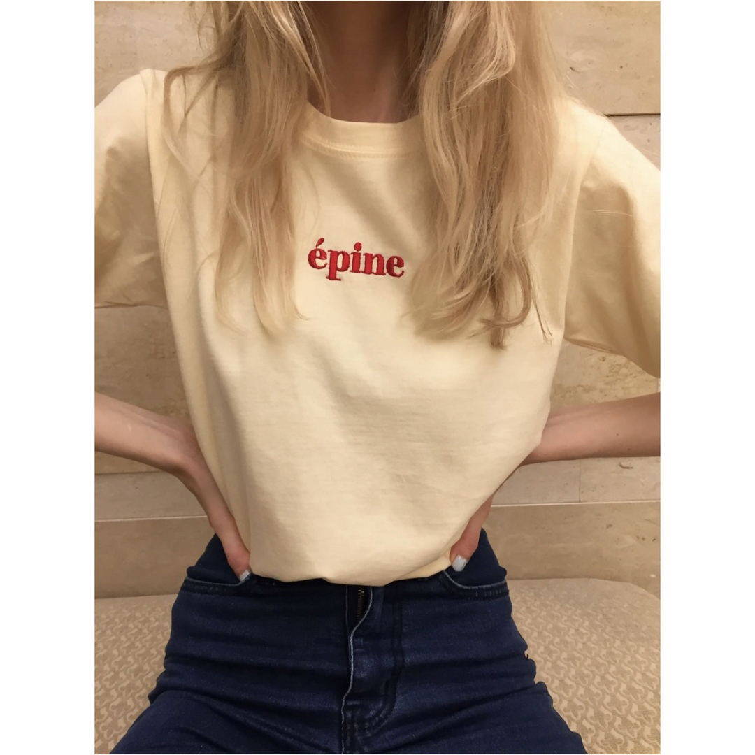 épine(エピヌ)のepine Tシャツ レディースのトップス(Tシャツ(半袖/袖なし))の商品写真