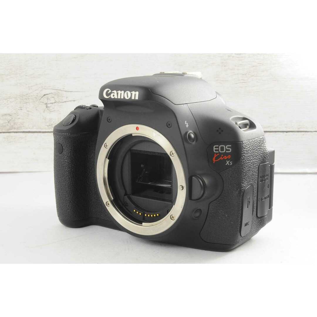 ❤️カメラデビューに❤️スマホ転送❤️Canon Kiss X5 デジタルカメラ
