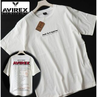 アヴィレックス(AVIREX)の新品タグ付【アヴィレックス】NEXT-GEN ネクストジェン Tシャツ 白 XL(Tシャツ/カットソー(半袖/袖なし))