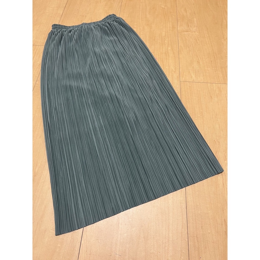 【美品】プリーツスカート　レディース レディースのスカート(ロングスカート)の商品写真
