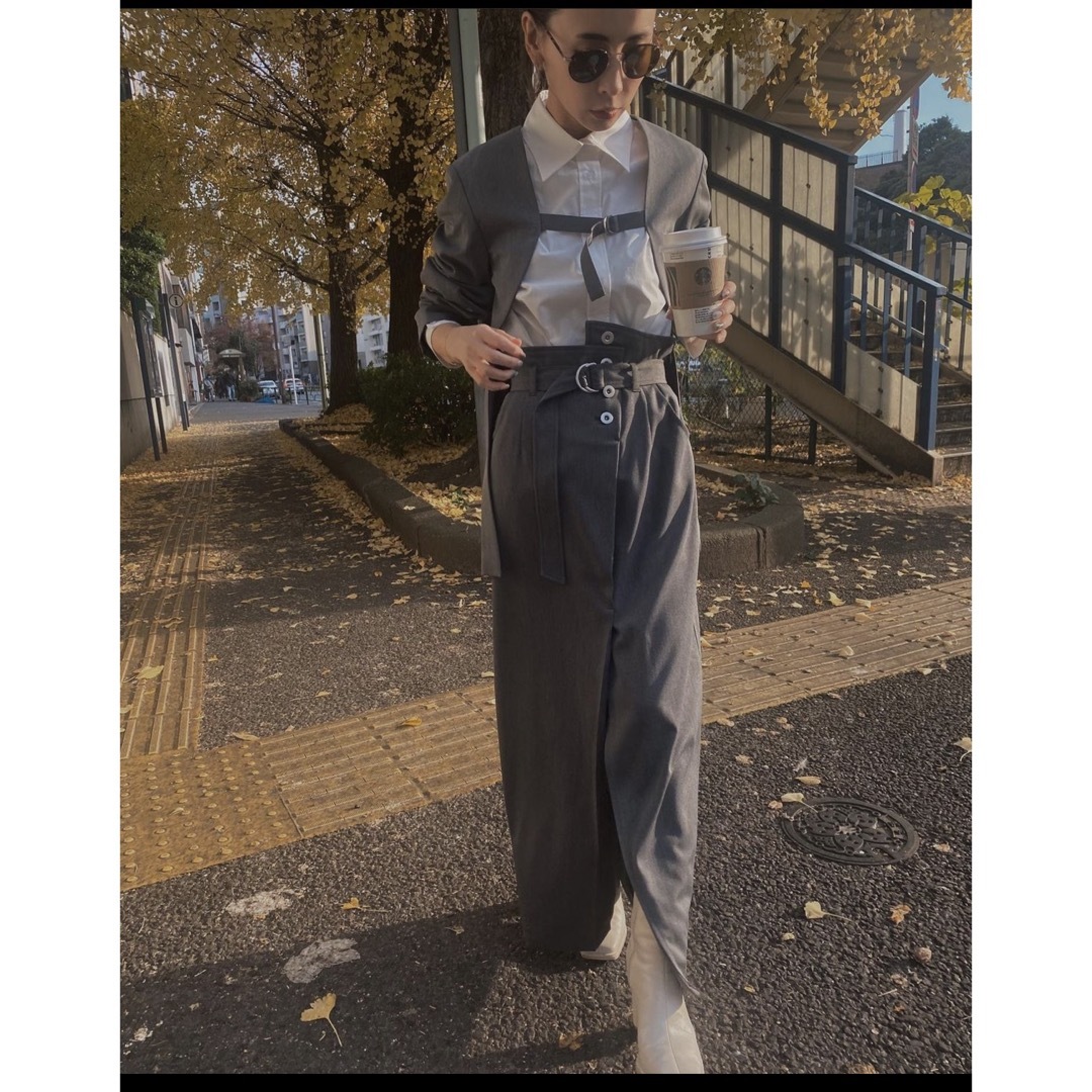 Ameri VINTAGE(アメリヴィンテージ)のameri JACKET SKIRT セットアップ レディースのレディース その他(セット/コーデ)の商品写真