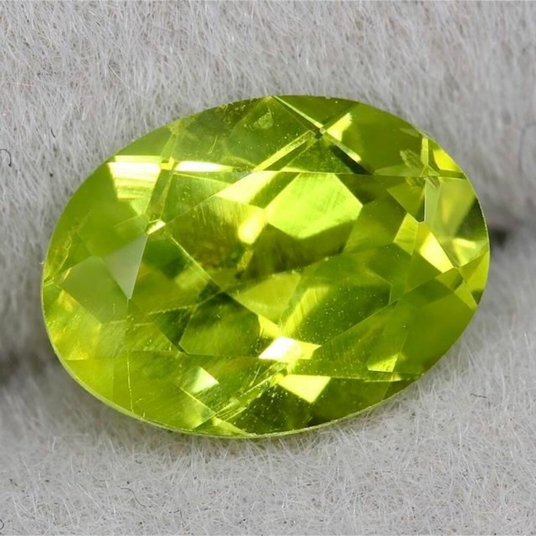 パロットクリソベリル 1.217ct ソーティング付き 色石 宝石 ルース 天然